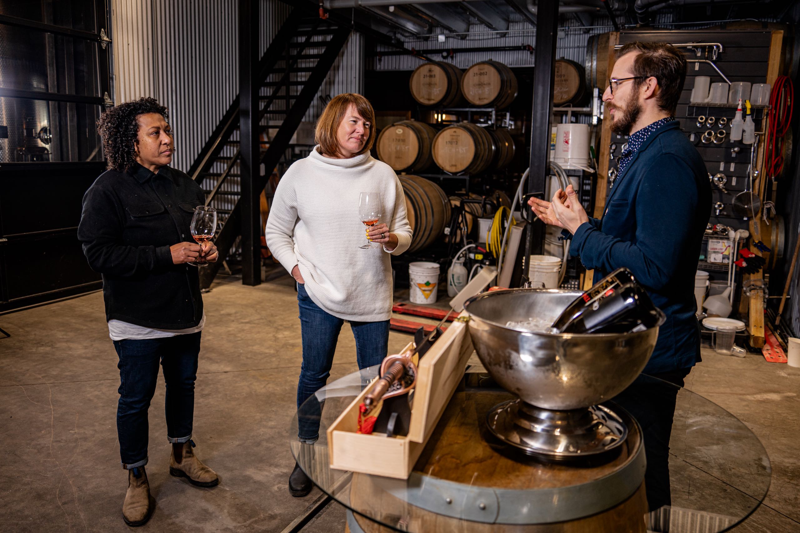 Wine touring at the TIME Family of Wines