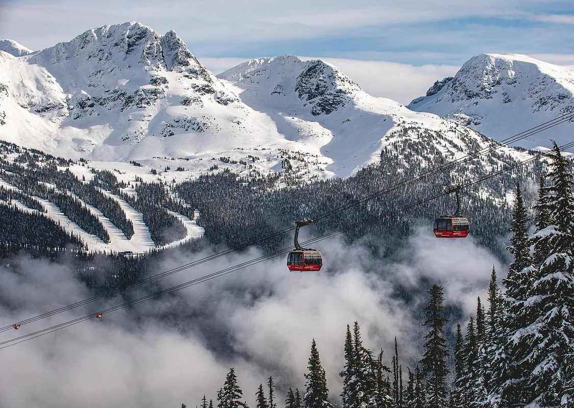 Teleférico PEAK 2 PEAK, Whistler Blackcomb, Whistler, Columbia Británica