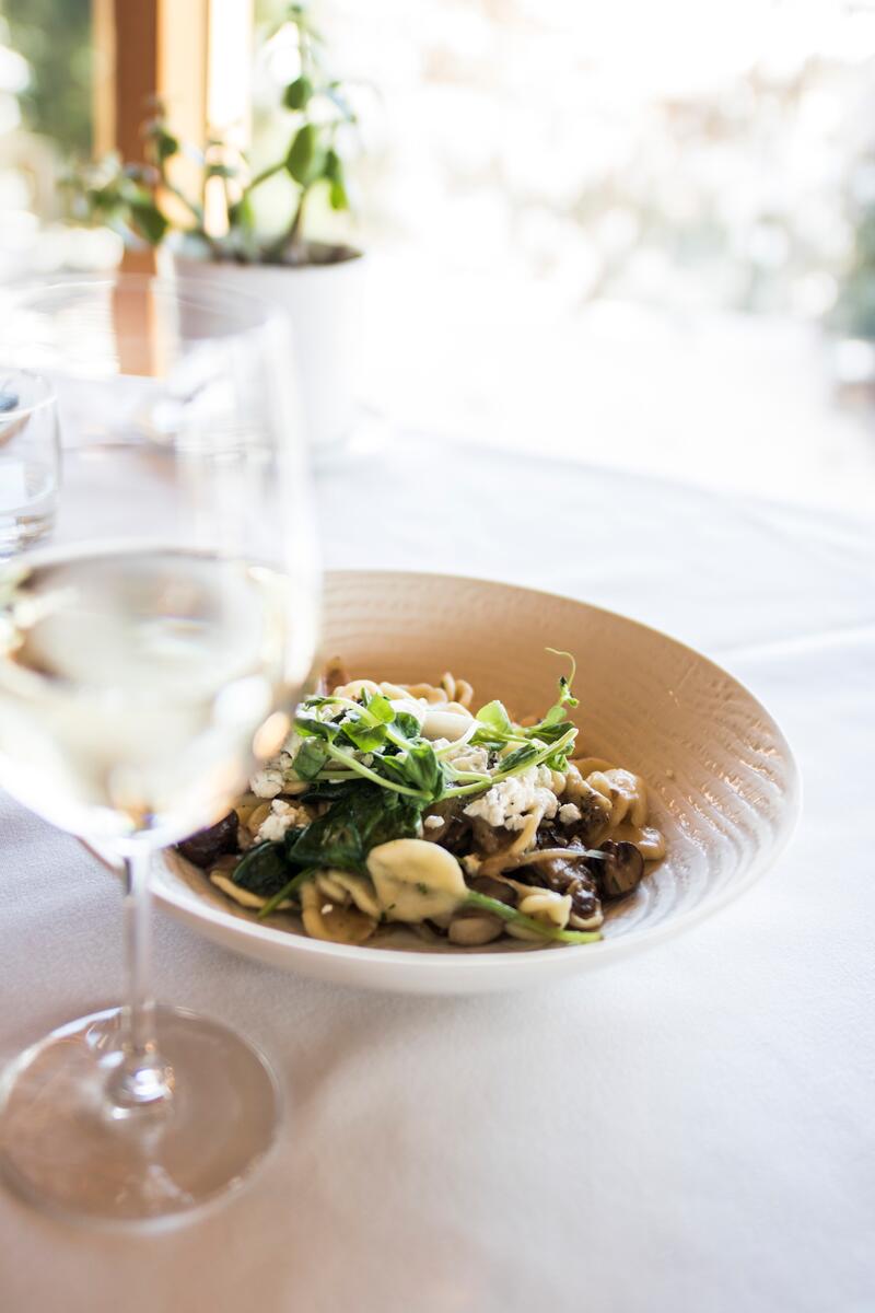 Dining in Quails Gate Estate Winery