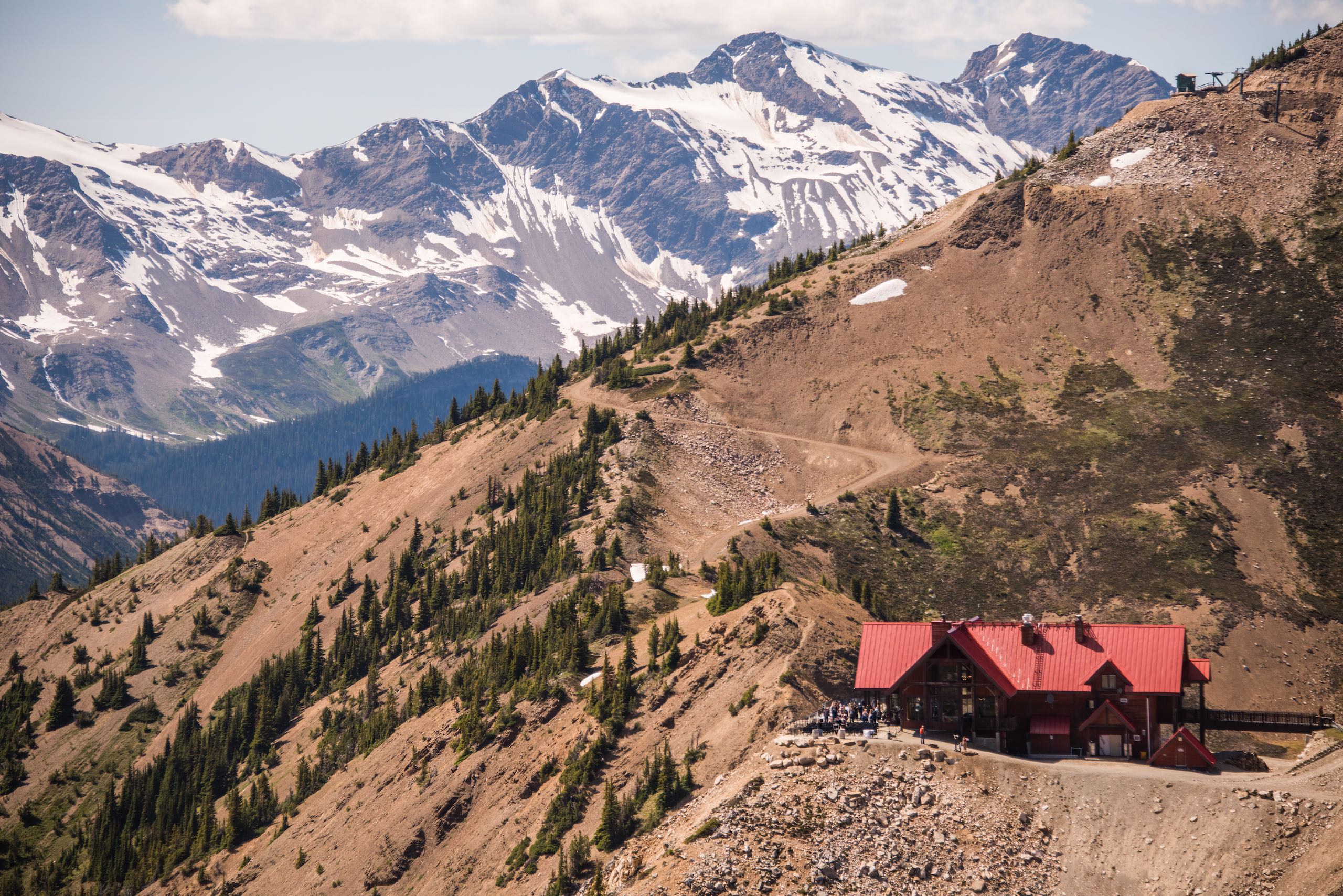 The Eagle's Eye Restaurant at Kicking Horse Mountain Resort in Golden, BC.