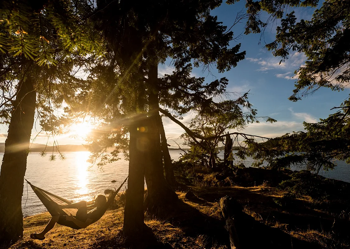 Entspannung auf Pender Island.