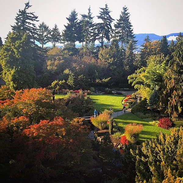 Parque Queen Elizabeth en Vancouver.