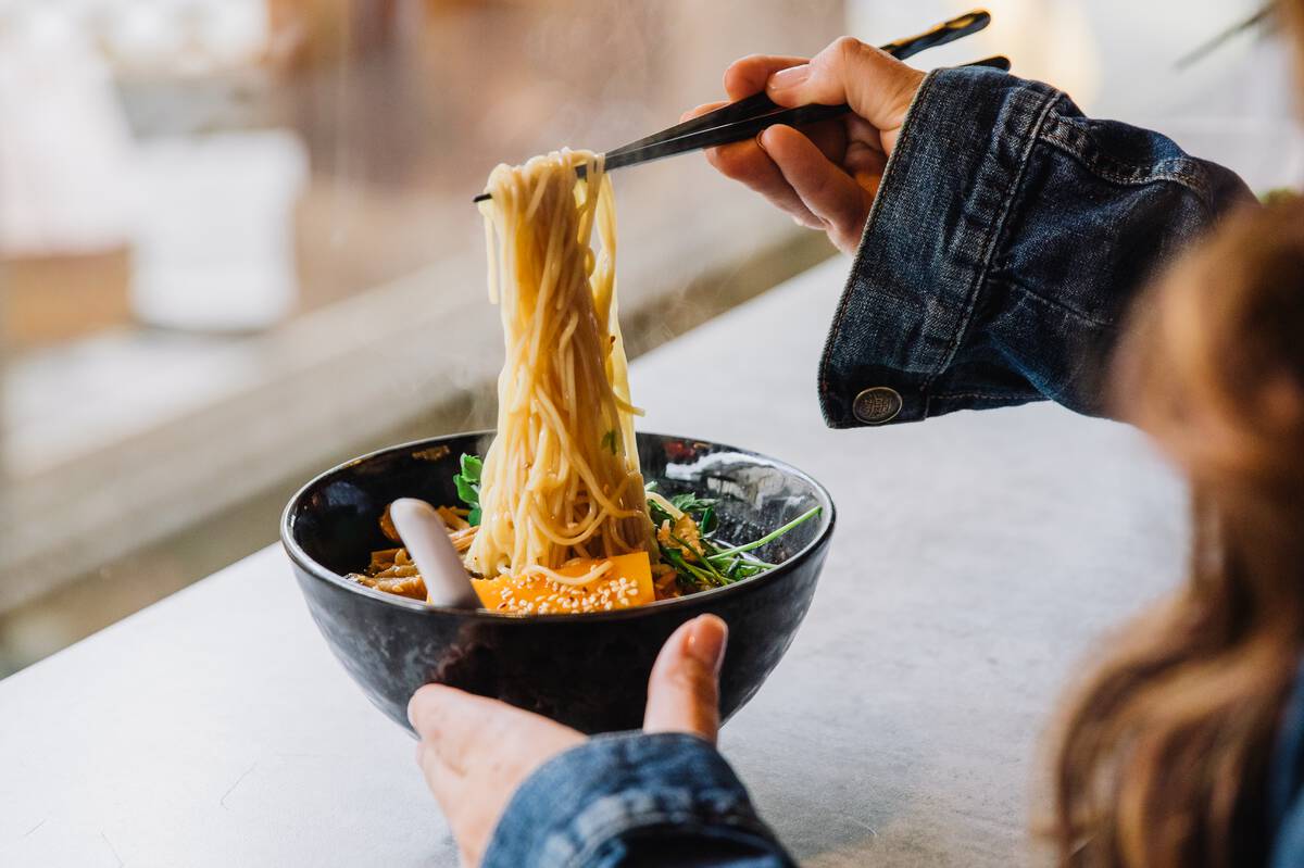 Bowl of Ramen from Nikkei Ramen-Ya in downtown Courtenay | Comox Valley/Jordan Dyck