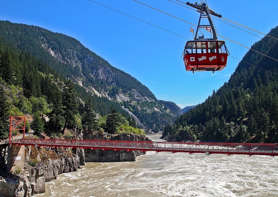 Hell's Gate Airtram in the Fraser Canyon