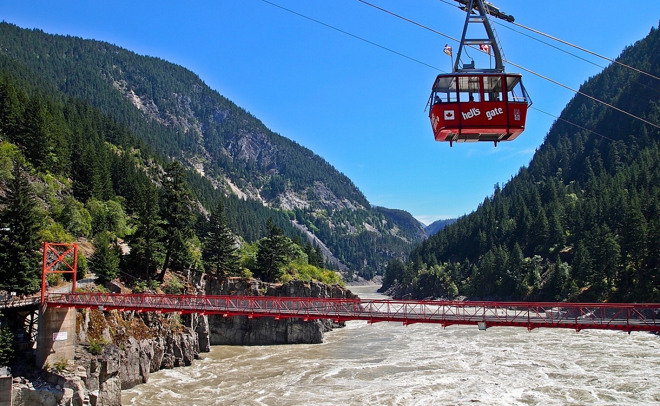 Hell's Gate Airtram in the Fraser Canyon