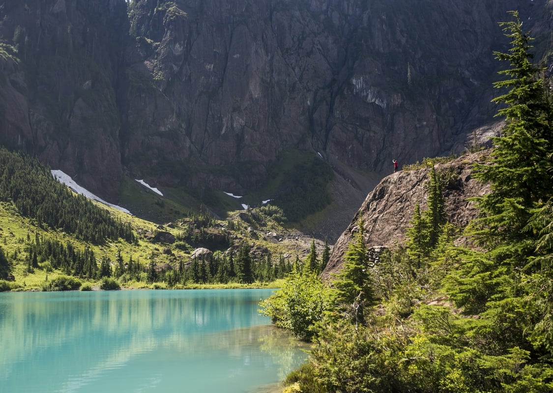 Century Sam Lake in Strathcona Park
