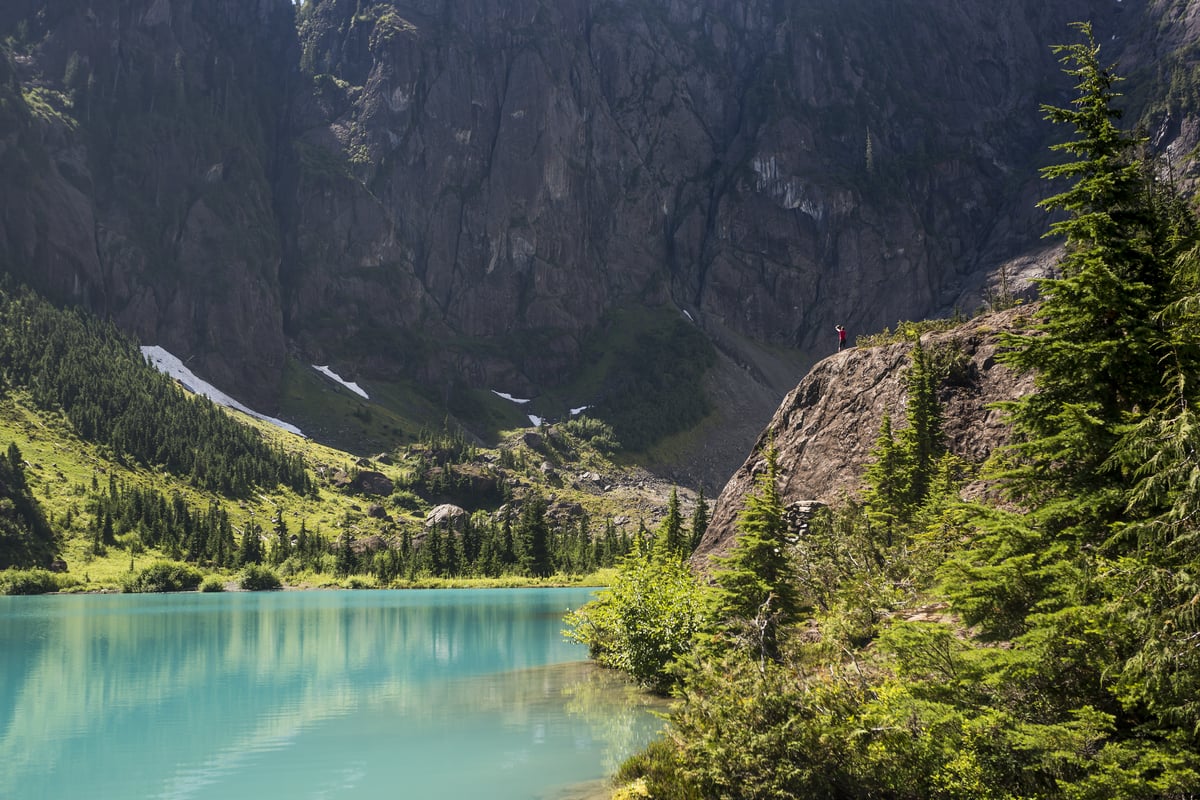 Century Sam Lake in Strathcona Park
