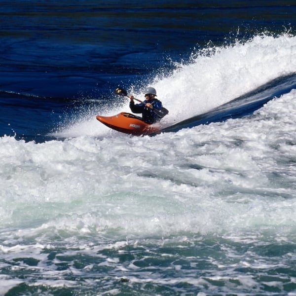 hitewater kayaking in the Skookumchuck Narrows near Egmont
