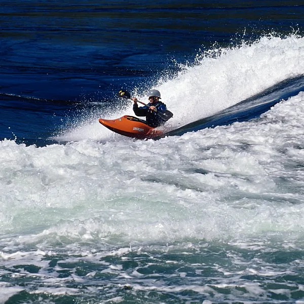 hitewater kayaking in the Skookumchuck Narrows near Egmont