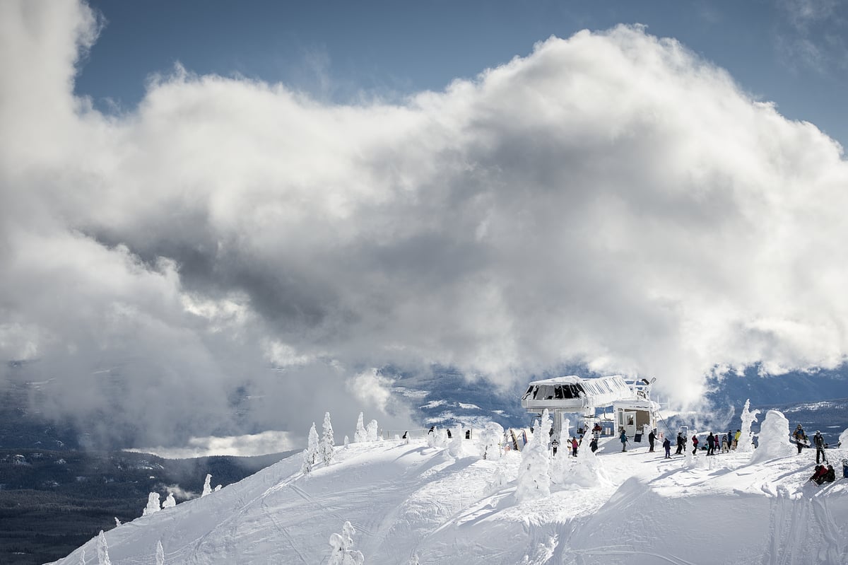 Big White Ski Resort in the Okanagan