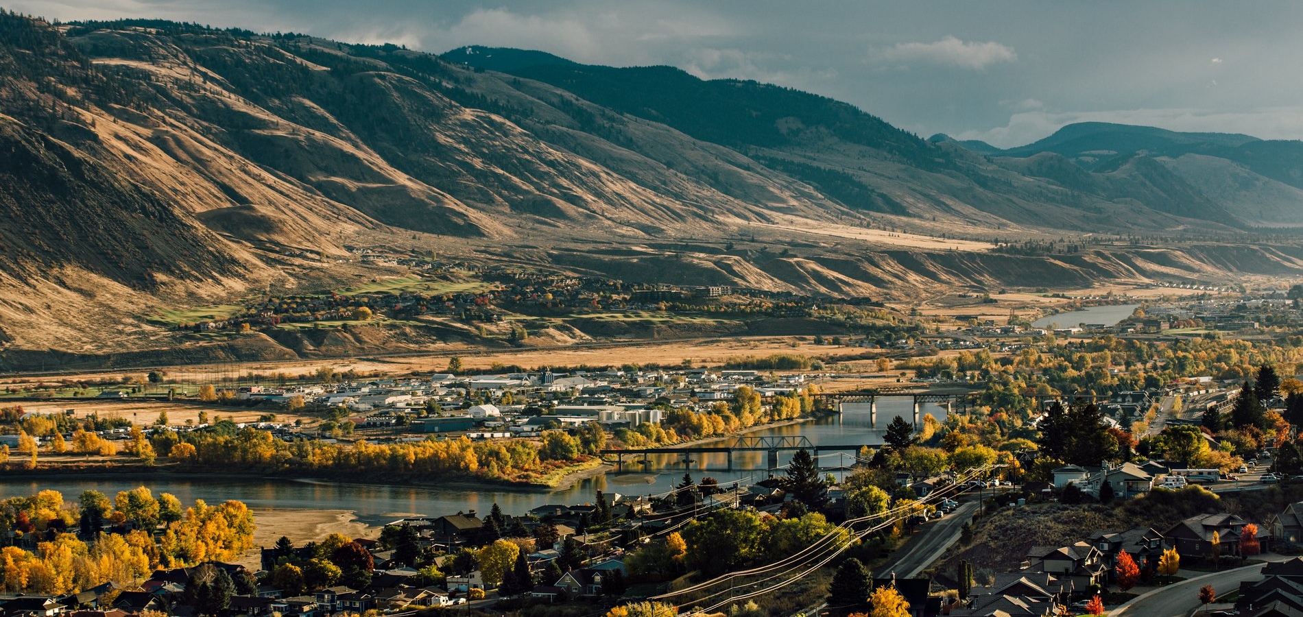 Downtown Kamloops, just off of Columbia Street at the Scenic Lookout at the Panorama Inn