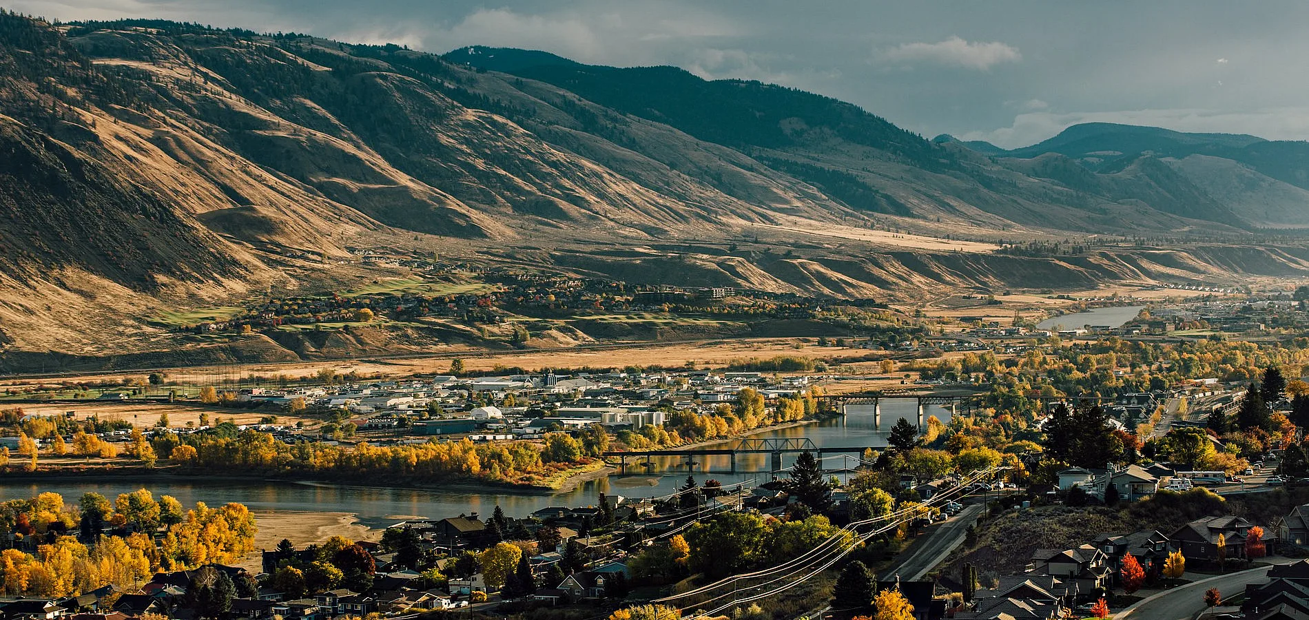 Downtown Kamloops, just off of Columbia Street at the Scenic Lookout at the Panorama Inn
