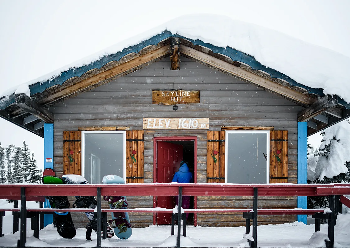 The Skyline Hut at Hudson Bay Mountain Resort | Northern BC Tourism/Andrew Strain