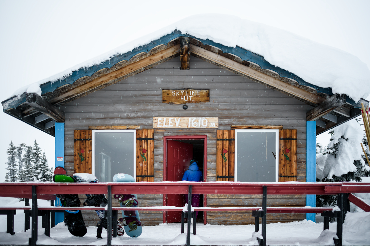 The Skyline Hut at Hudson Bay Mountain Resort | Northern BC Tourism/Andrew Strain