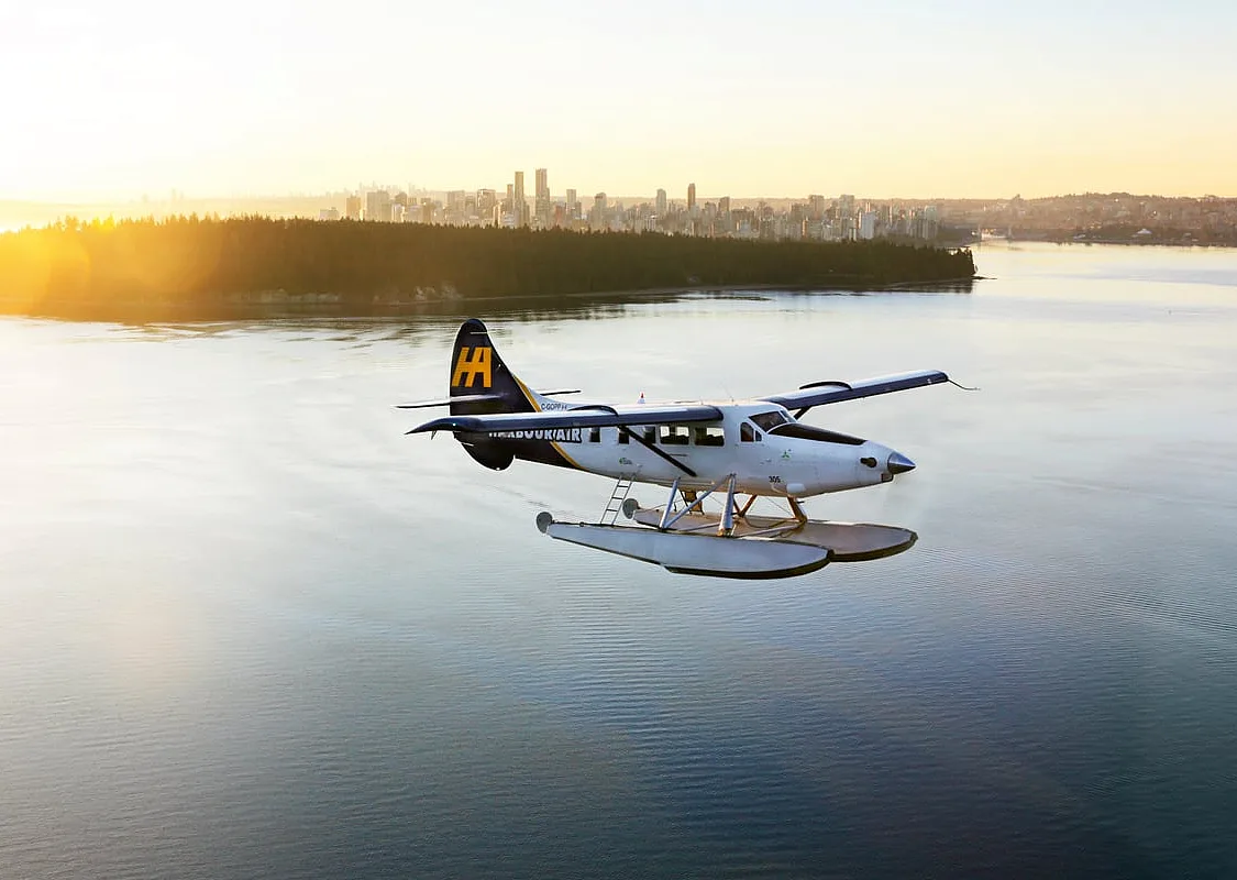 A floatplane with an insignia of, 