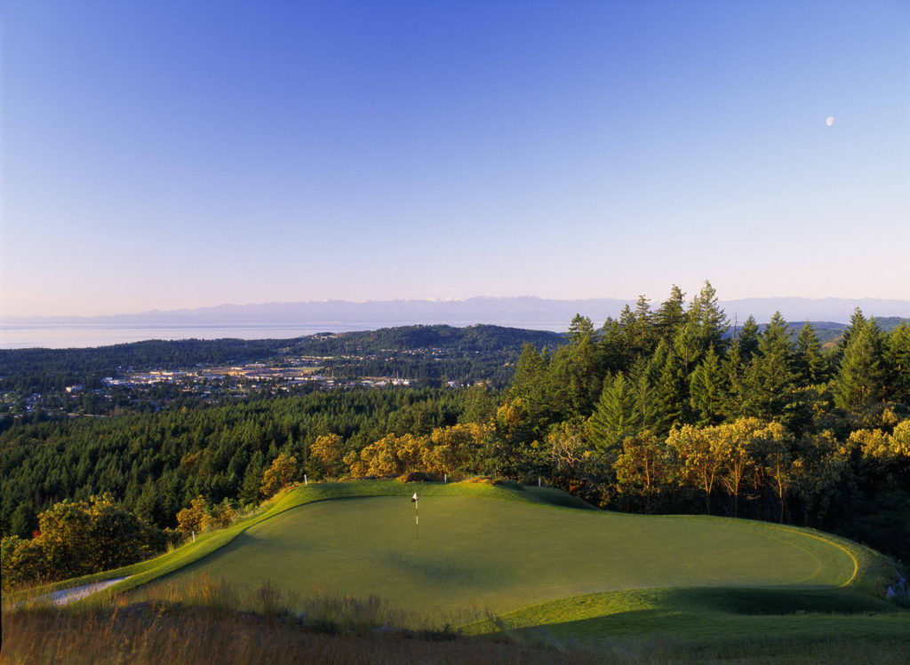 Bear Mountain Resort is the only place in Canada that offers 36 holes of Nicklaus-designed golf.