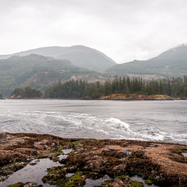 Skookumchuk Narrows before the rapids fire up