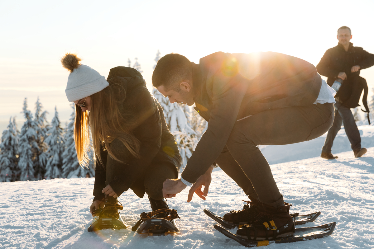 Snowshoeing on Grouse Mountain | Destination Vancouver/Rishad Daroowala