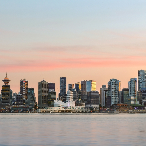 Vancouver's cotton candy sunsets