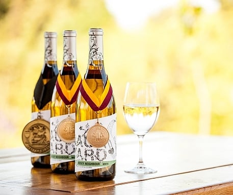 Award-winning winery Monte Creek Ranch Winery near Kamloops in the Thompson Okanagan.