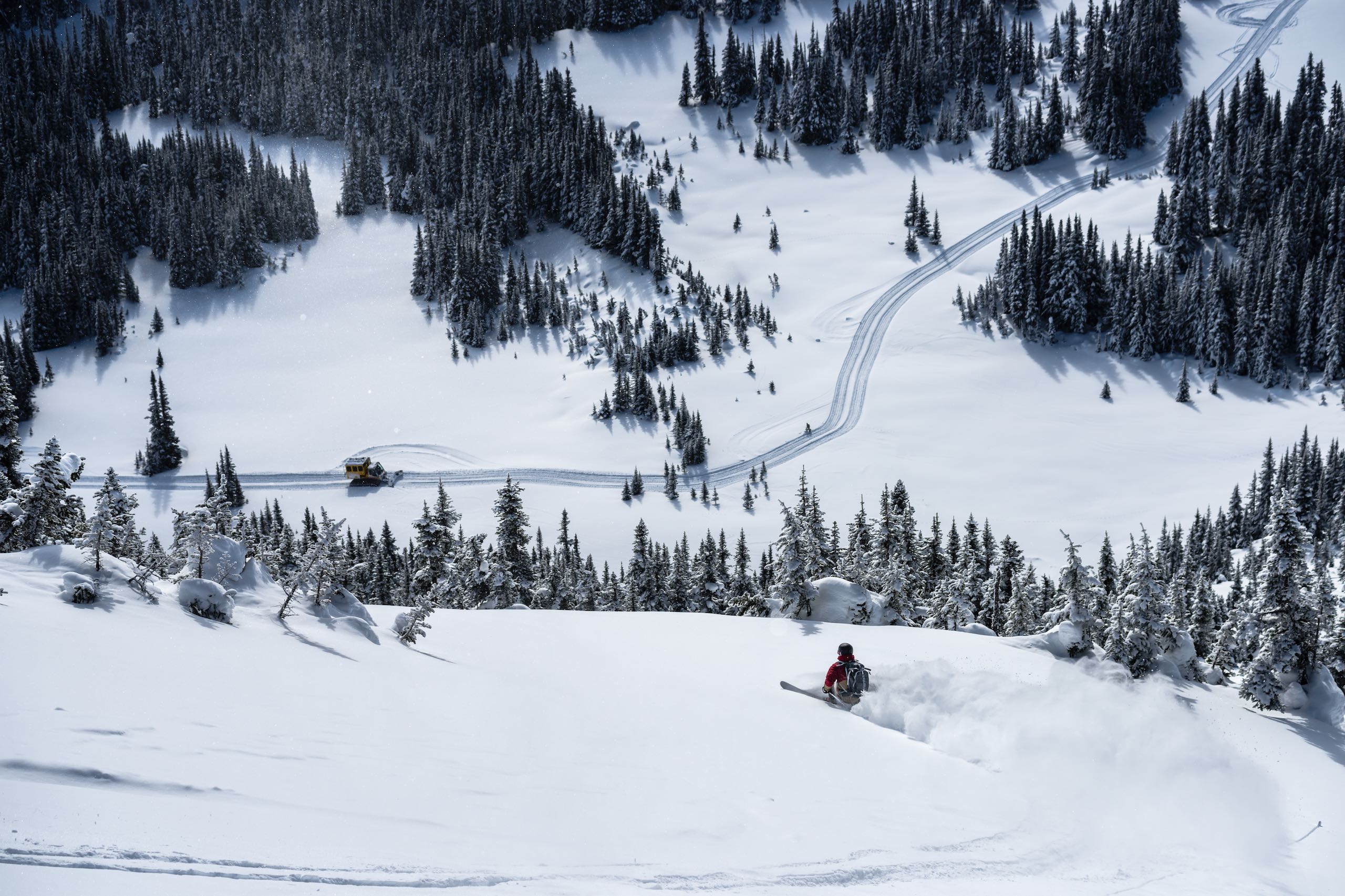 A glimpse at some of the terrain at Skeena Cat Skiing