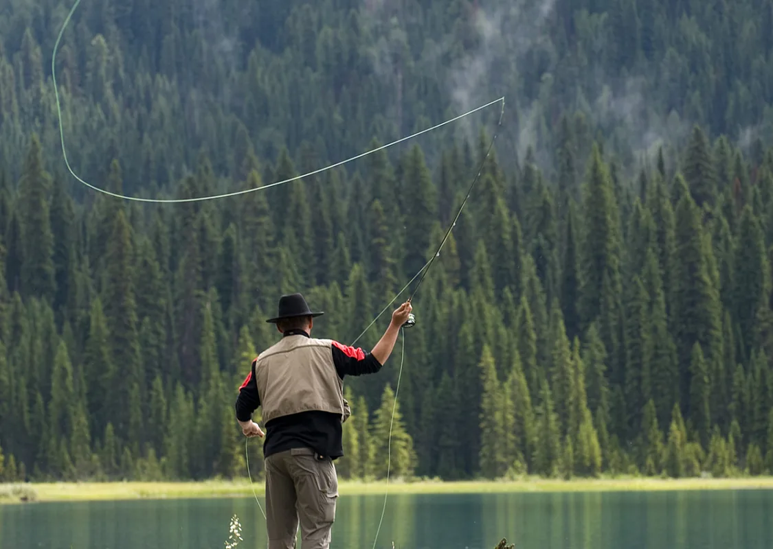 Fishing in Yoho National Park