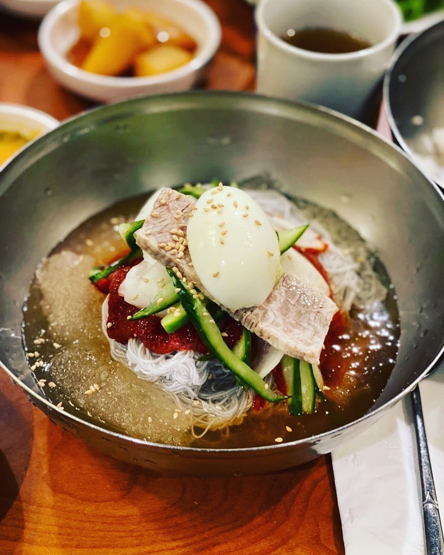 Close up of a dish at Insadong Korean Restaurant in Coquitlam