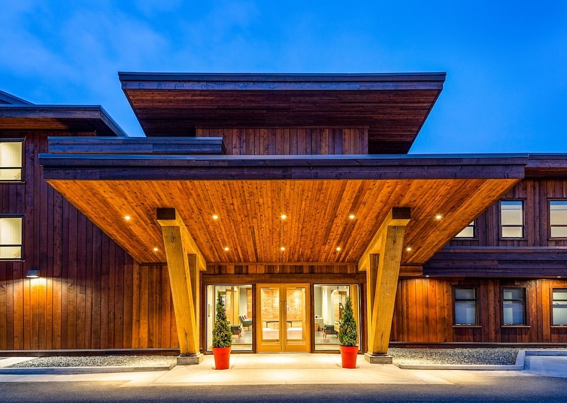 Kwa’lilas Hotel on the eastern tip of North Vancouver Island.