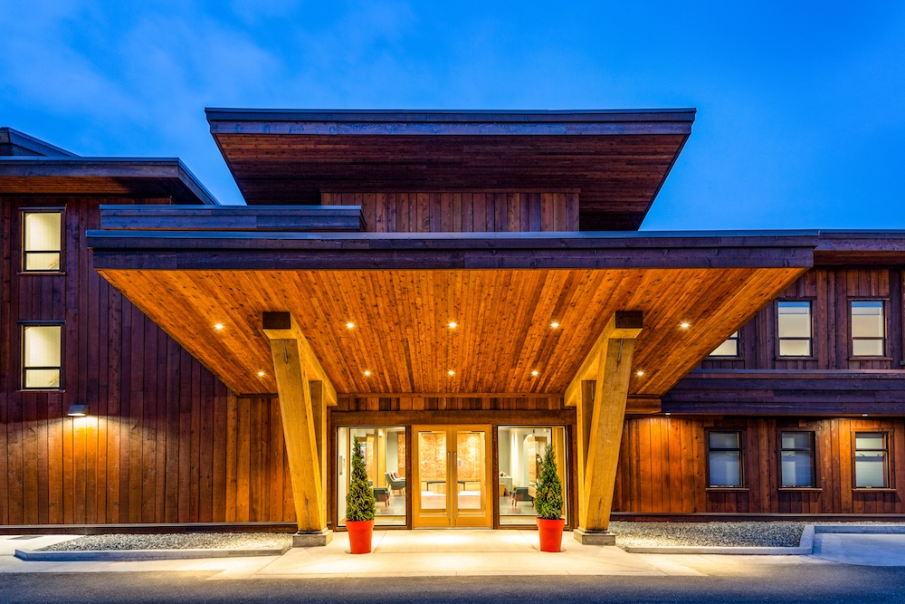 Kwa’lilas Hotel on the eastern tip of North Vancouver Island.