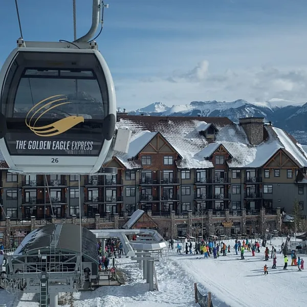 Telecabina en Kicking Horse Resort