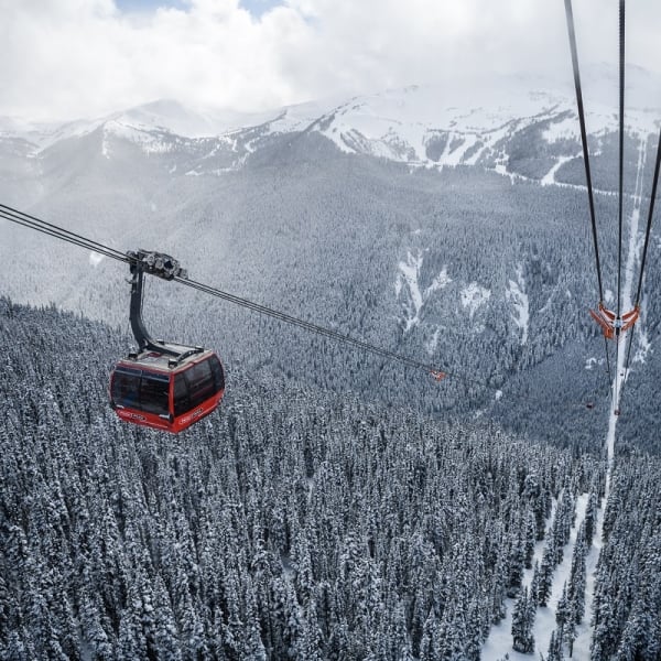 Whistler Blackcomb's PEAK 2 PEAK Gondola