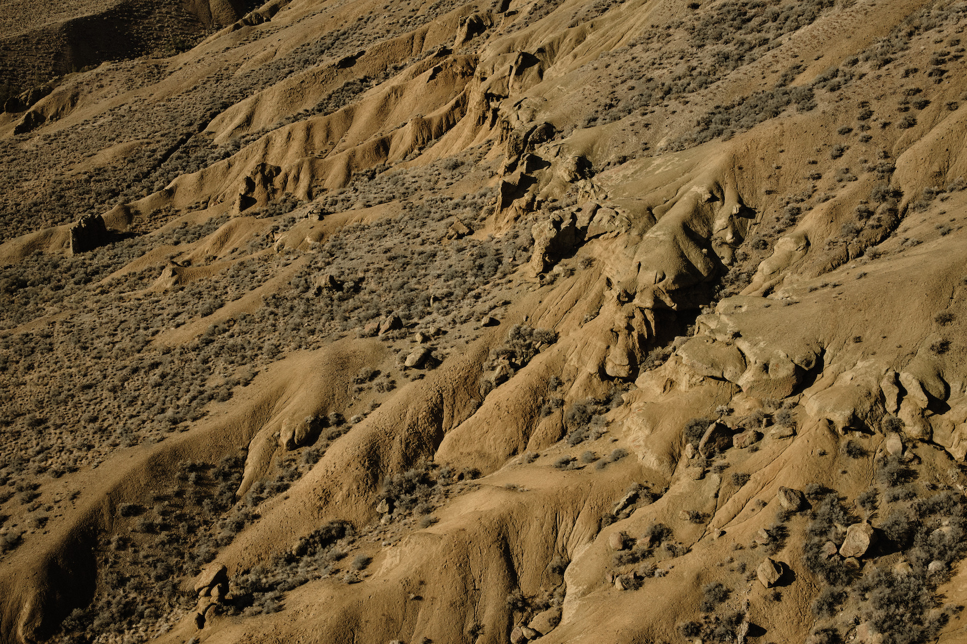 View of a mountain side
