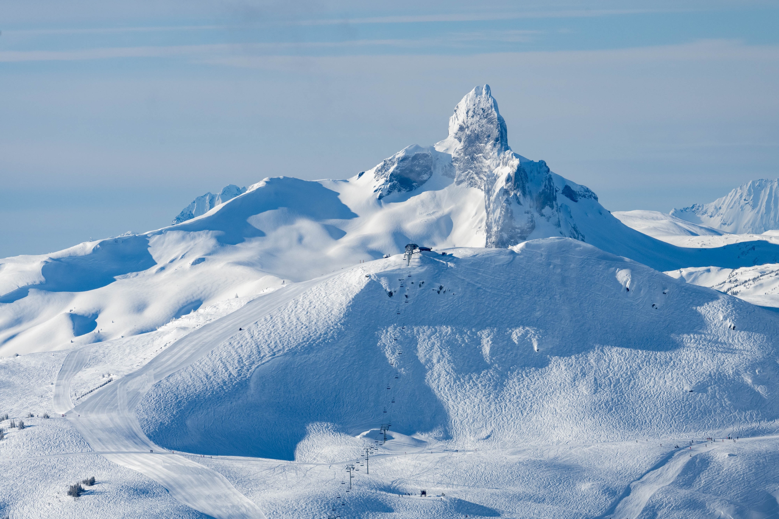 black tusk in the coast mountains near Whistler