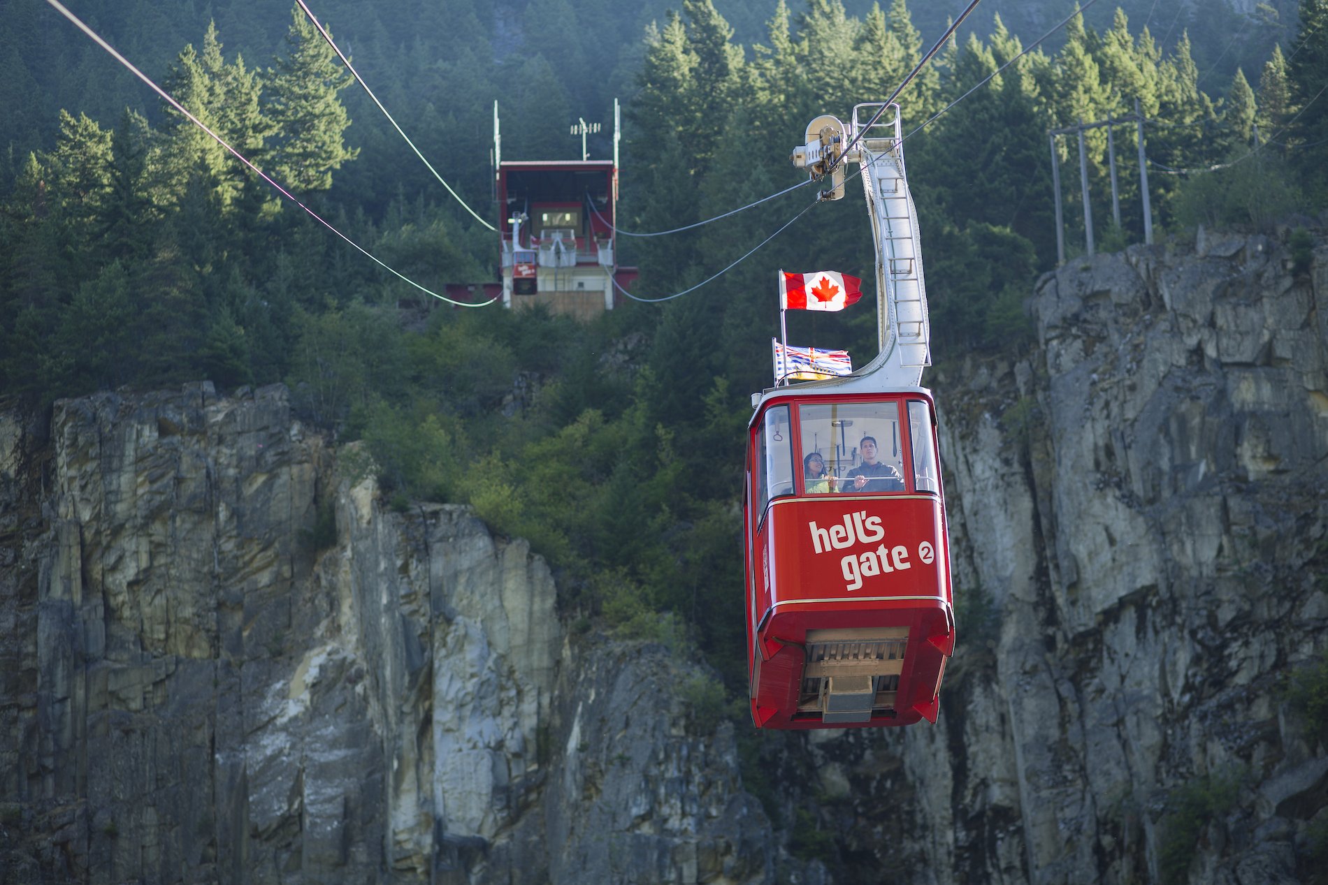 view of Hell's Gate Air Tram