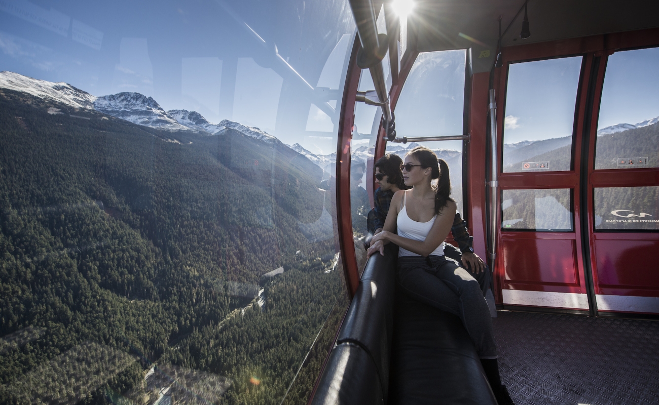 Peak2Peak Gondola en Whistler | Blake Jorgenson