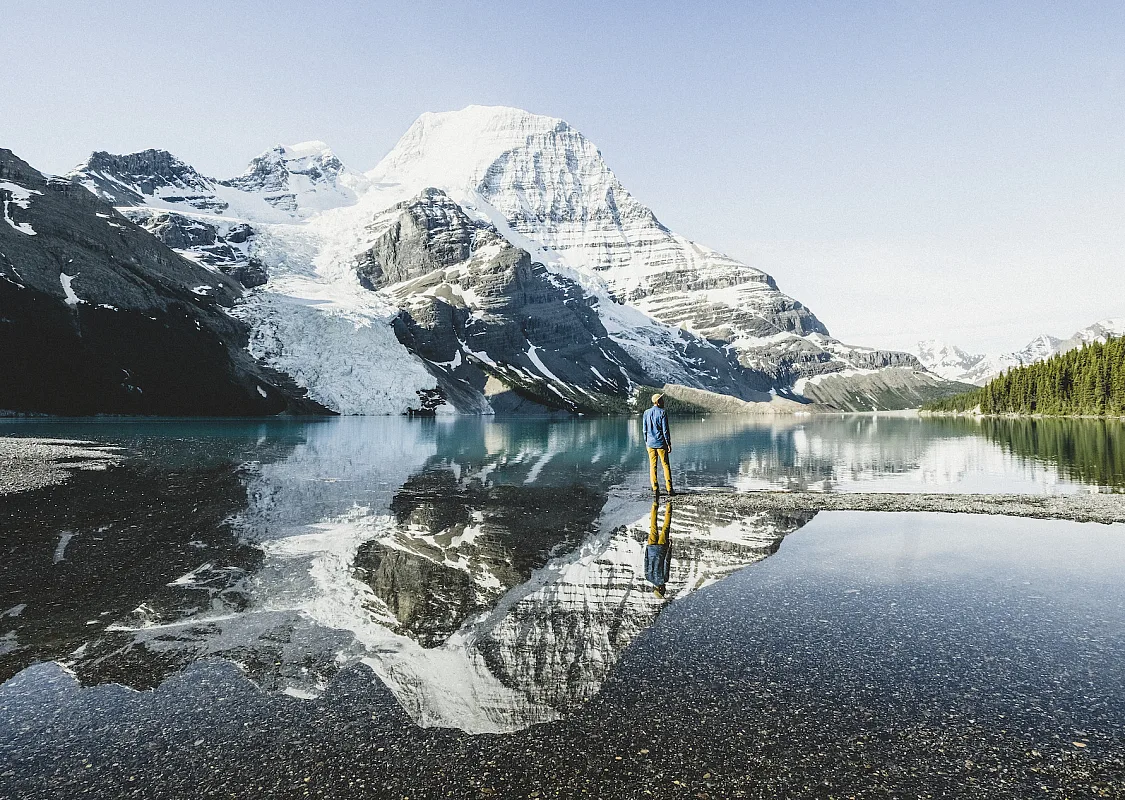 Senderismo en Mount Robson Provincial Park.