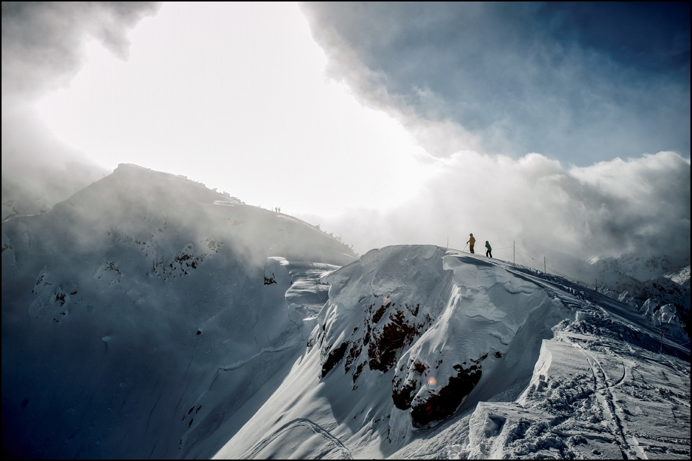 Skiing at Revelstoke.