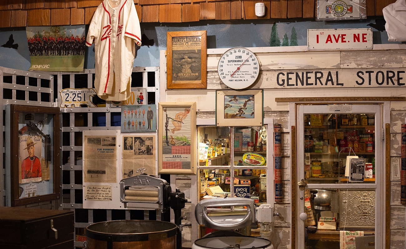 Collection at the Fort Nelson Heritage Museum. | Gabriel Munhoz