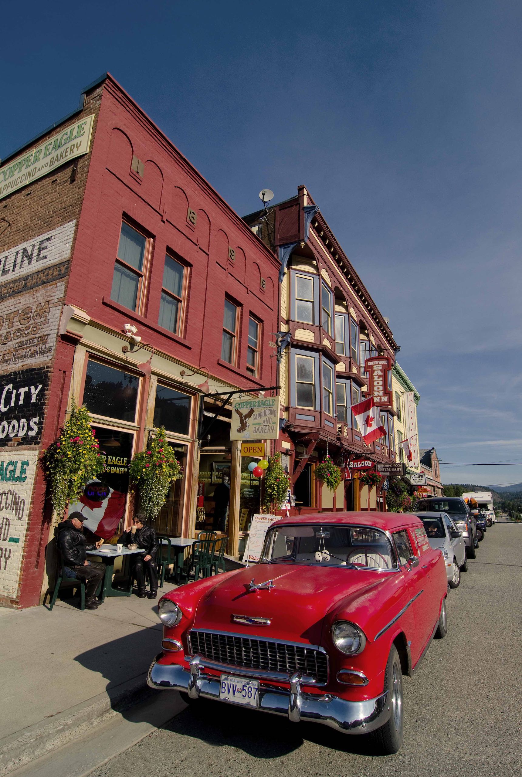 The town of Greenwood