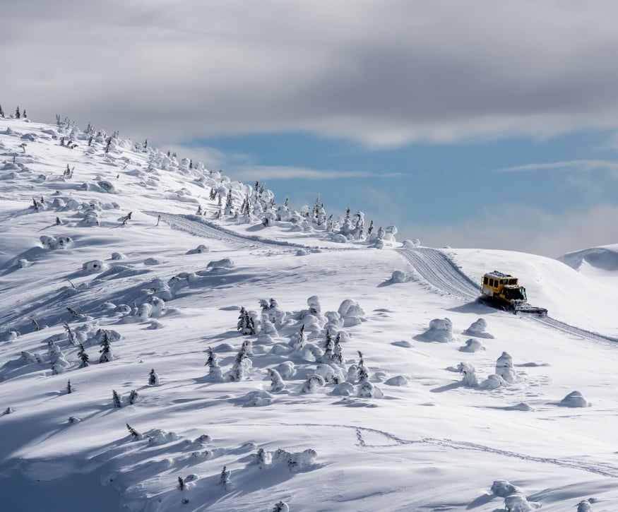 Cat-skiing in Northern British Columbia