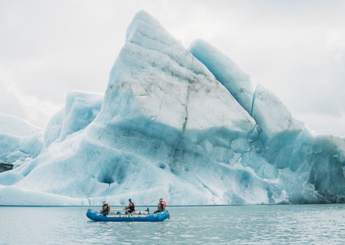 Rafting adventure in Tatshenshini- Alsek Provincial Park.