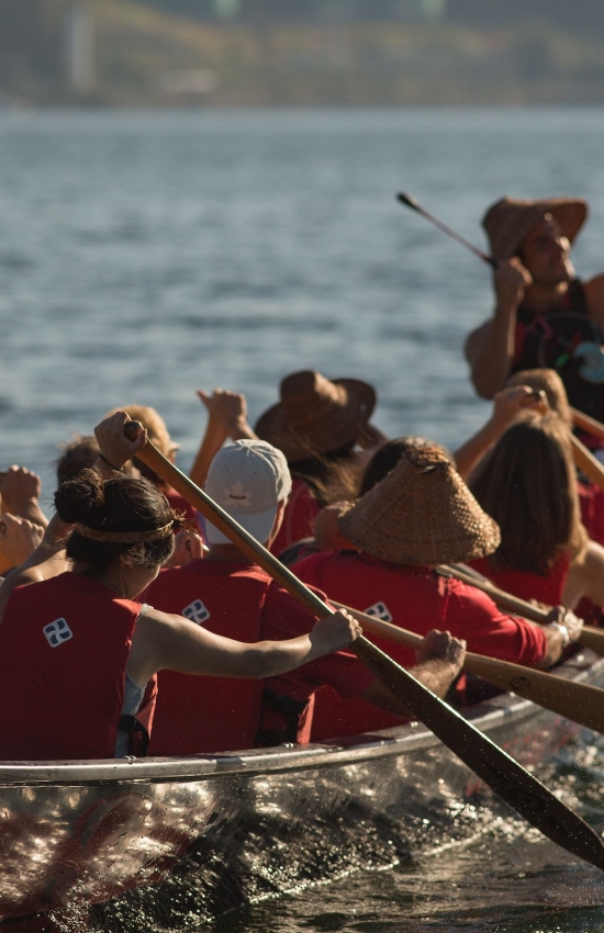 Takaya Tours First Nations Canoe Adventures on Indian Arm in North Vancouver.