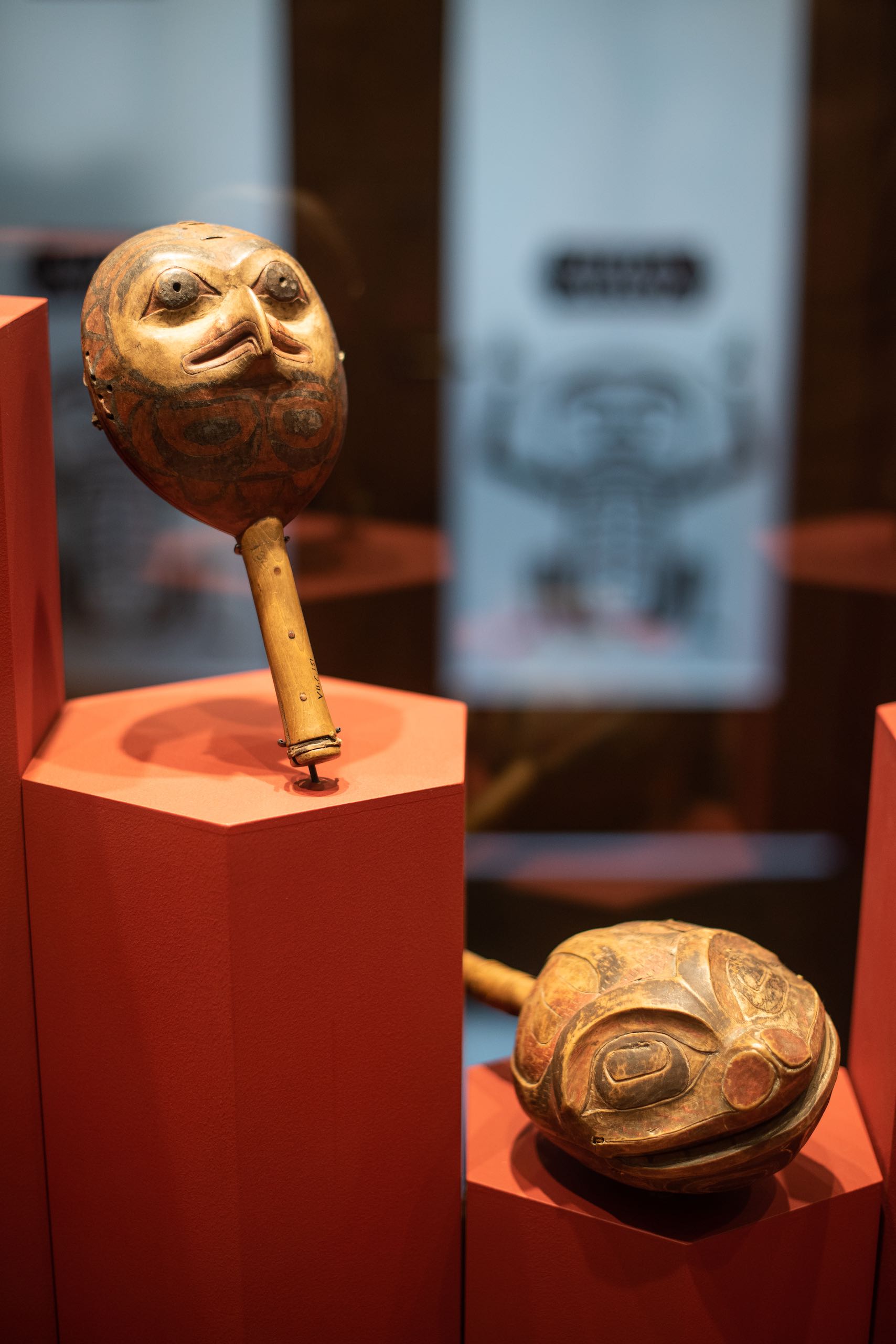 Learning about history and culture of the Nisga'a people at the Nisga'a Museum in Laxgalts'ap.