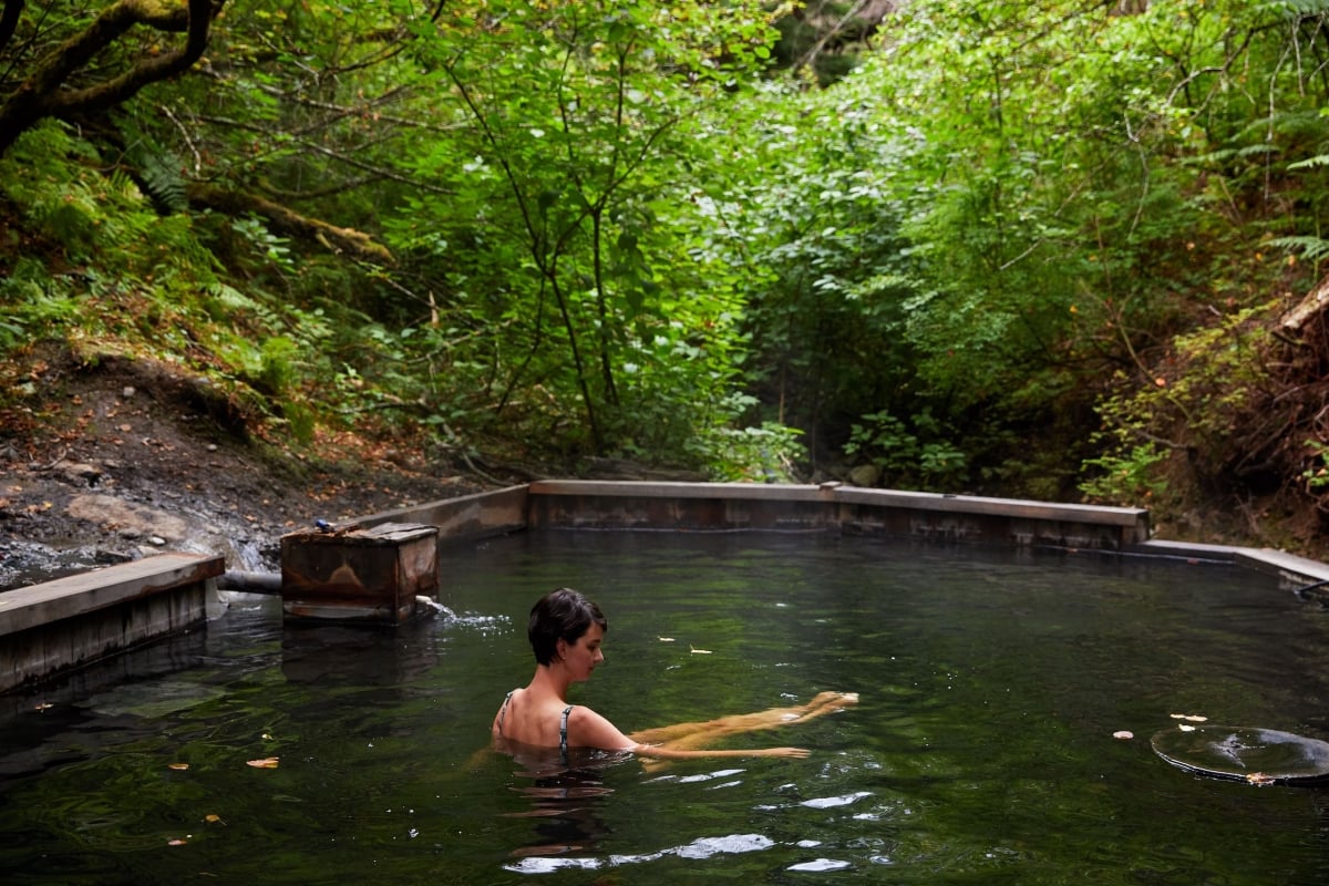 Die Aiyansh Hot Springs im Nass Valley.