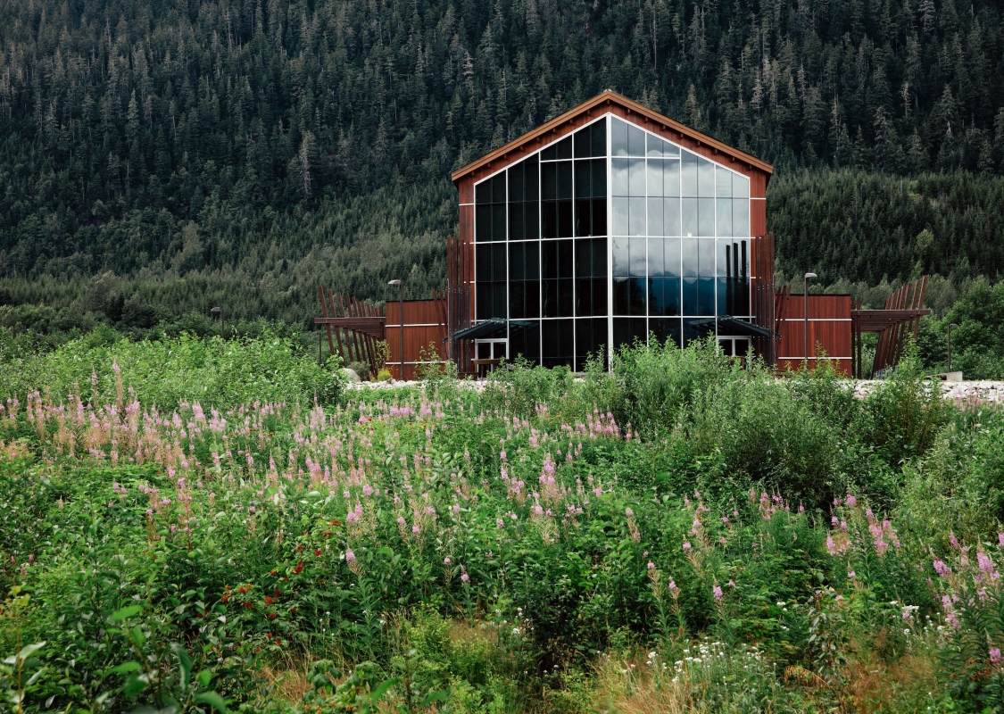 Nisga'a Museum im Dorf Laxgalts'ap, Nisga'a Nation.