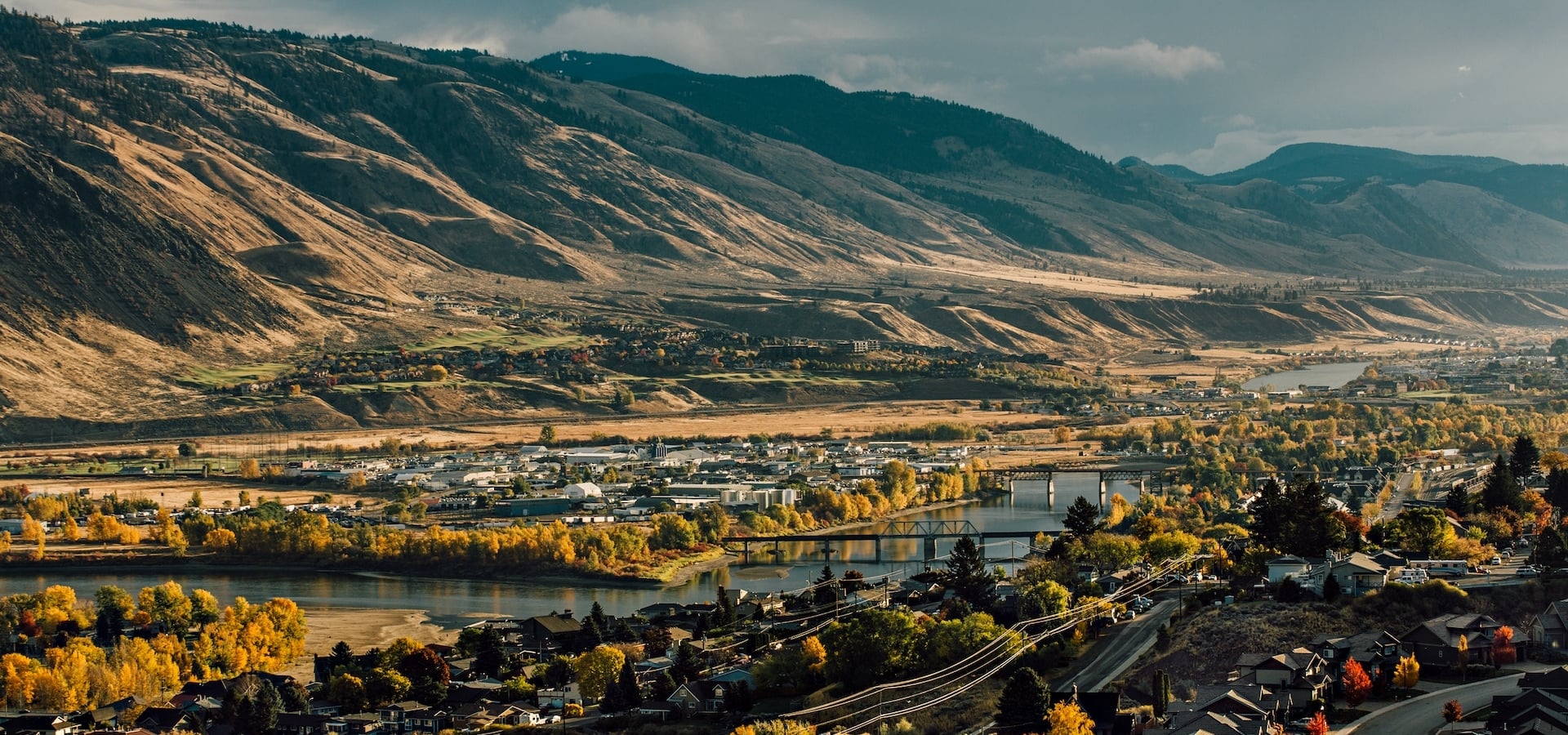 Downtown Kamloops, just off of Columbia Street at the Scenic Lookout at the Panorama Inn