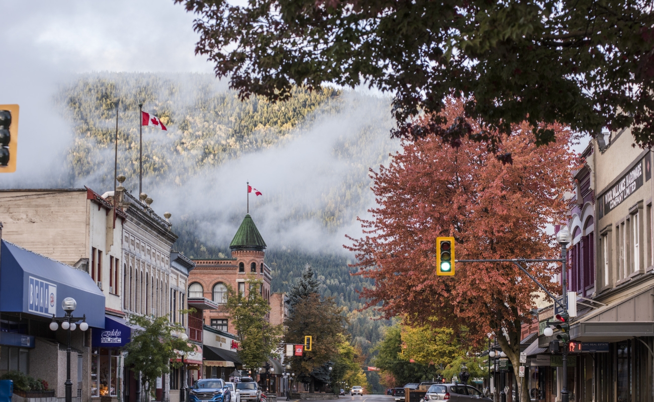 Outside Downtown Nelson, BC