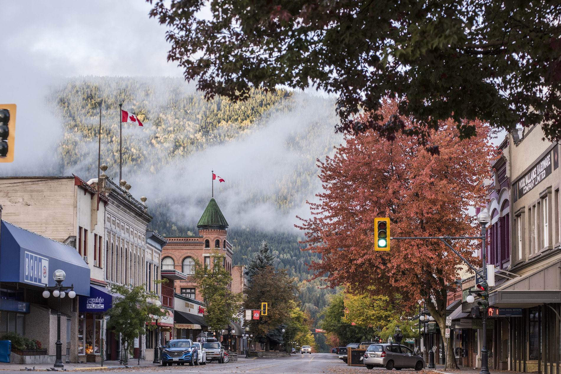 Outside Downtown Nelson, BC