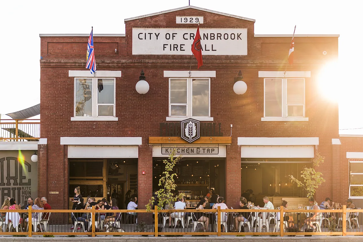 View of a firehall