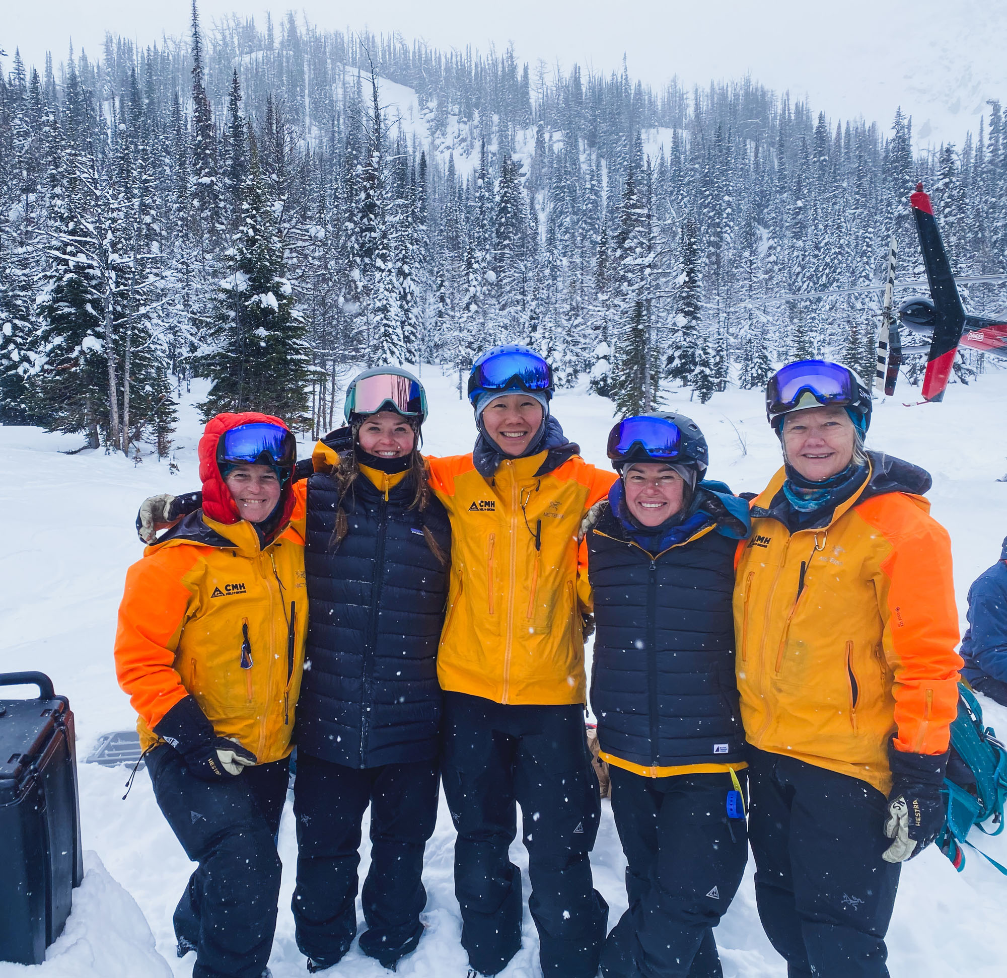 CMH Guides posing for a group photo